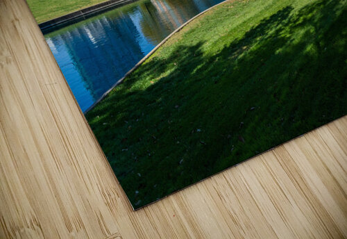 Offices and cityscape of St Louis Missouri seen from lake Steve Heap puzzle