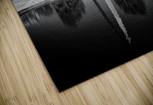 Monochrome Gateway Arch of St Louis Missouri reflecting in the l Steve Heap puzzle