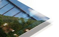 Rafters at the New River Gorge Bridge HD Metal print