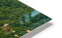 Aerial panorama of Cheat River Gorge overlook HD Metal print