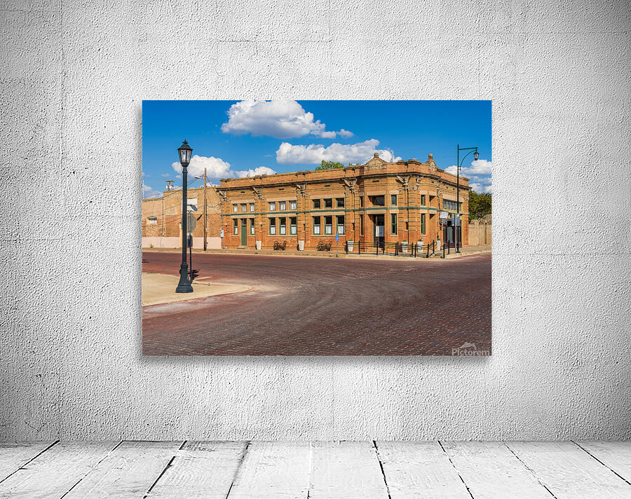 Bartlett National Bank in once bustling railroad town in Texas Wall Preview