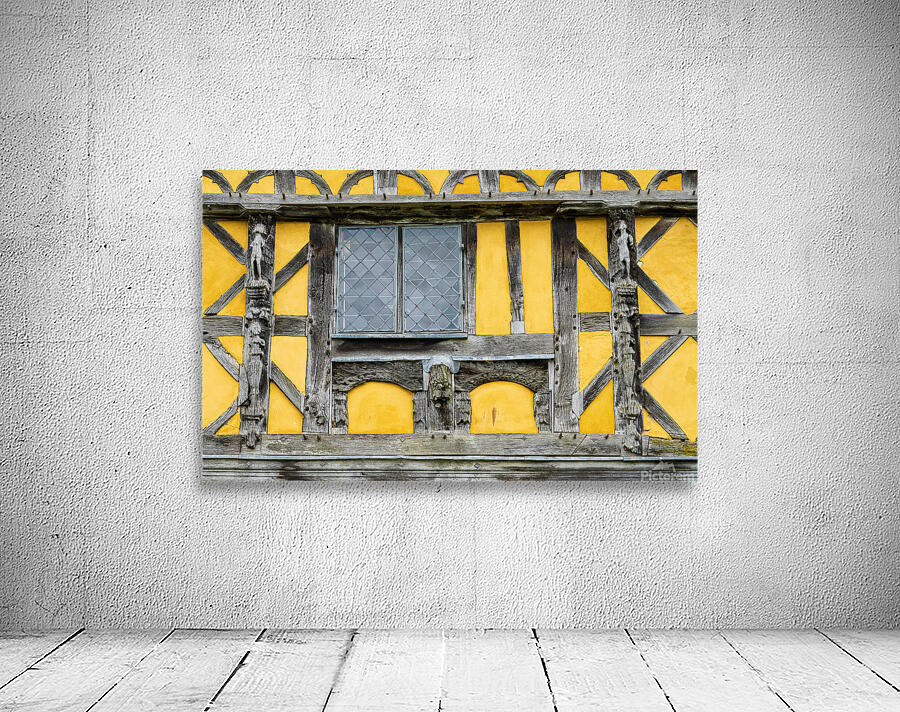 Detail of framing around a window of 13th Century fortified mano Wall Preview