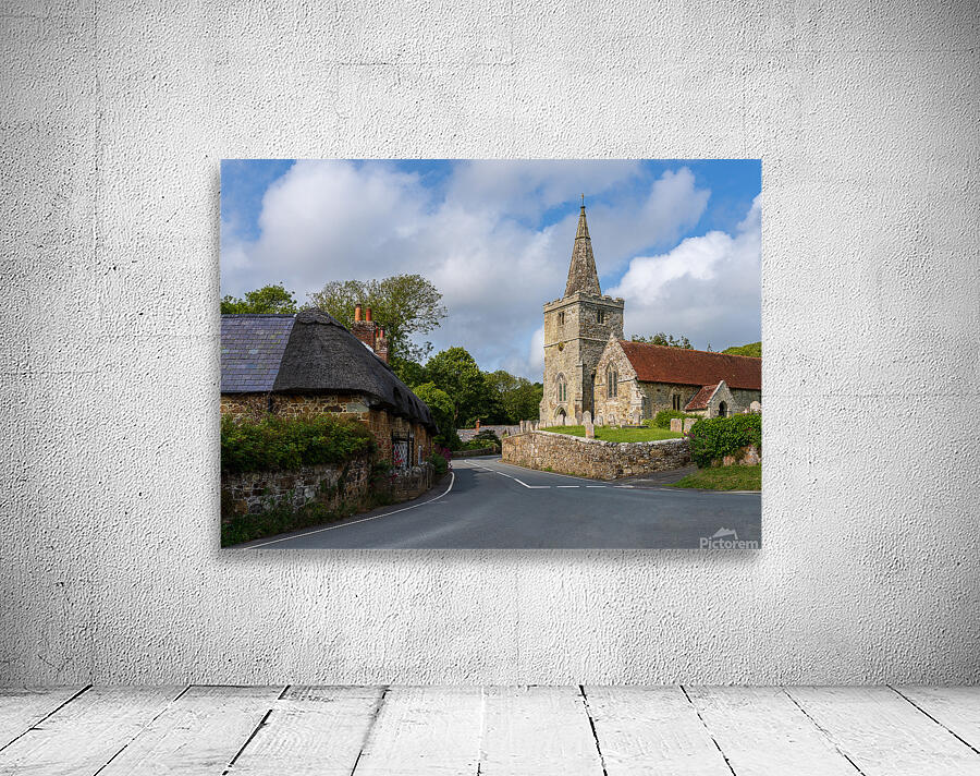 St Peters Church in Shorwell on the Isle of Wight  Wall Preview