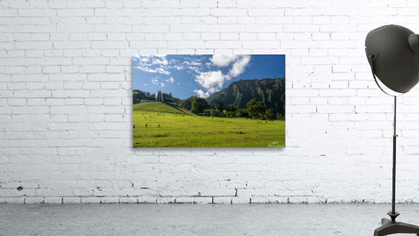 Large cross on top of the chapel in the Valley of the Temples Wall Preview