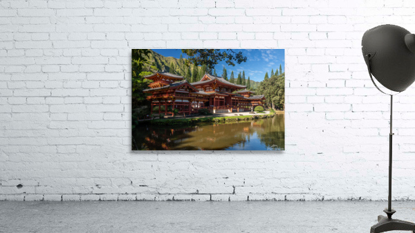 Byodo In buddhist temple on Oahu Hawaii Wall Preview