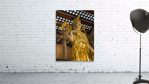 Statue of Athena in Nashville Parthenon Wall Preview