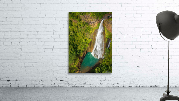 Garden Island of Kauai from helicopter tour Wall Preview