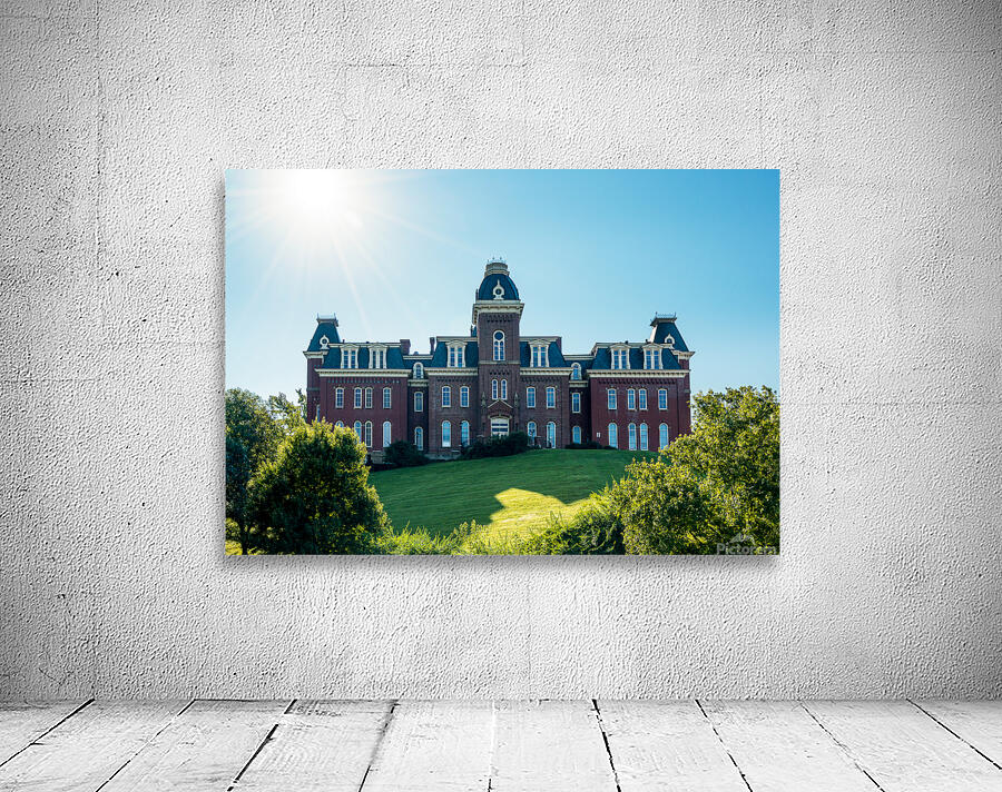 Woodburn Hall at West Virginia University in Morgantown WV Wall Preview