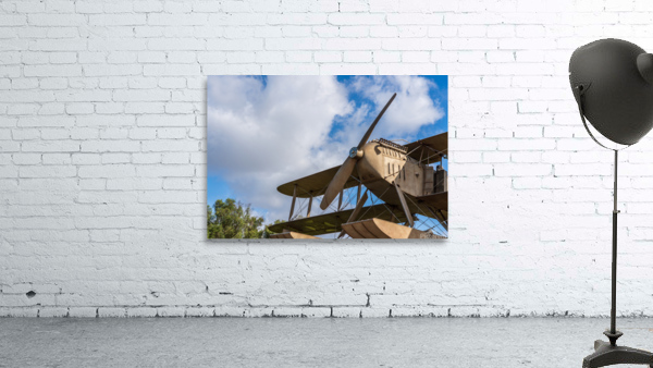 Replica of aircraft used in flight to Brazil Wall Preview