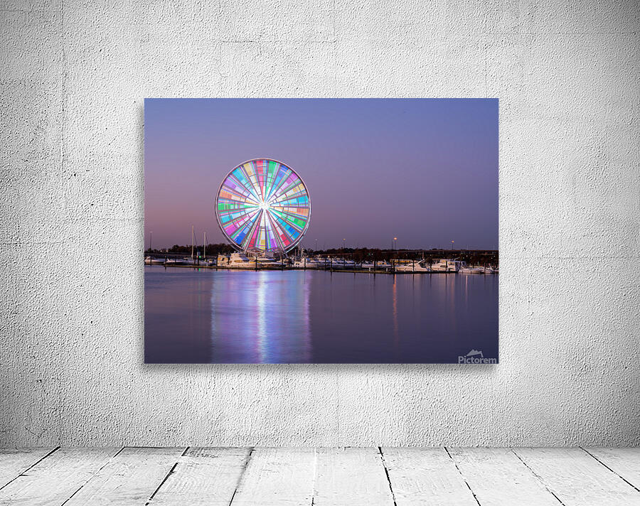 Ferris wheel at National Harbor Washington DC Wall Preview