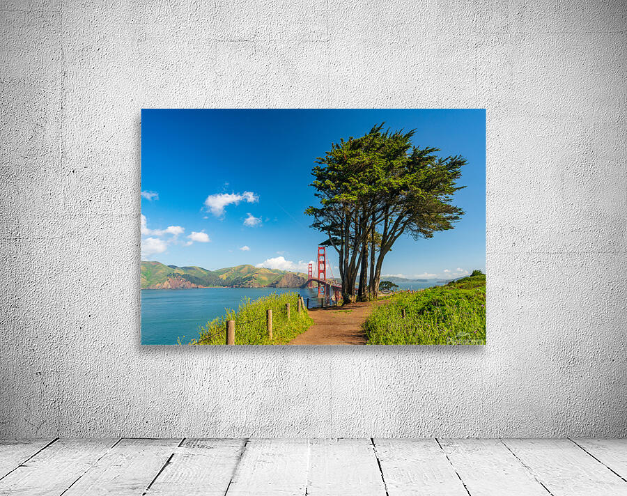 Marin Headlands and Golden Gate Bridge Wall Preview