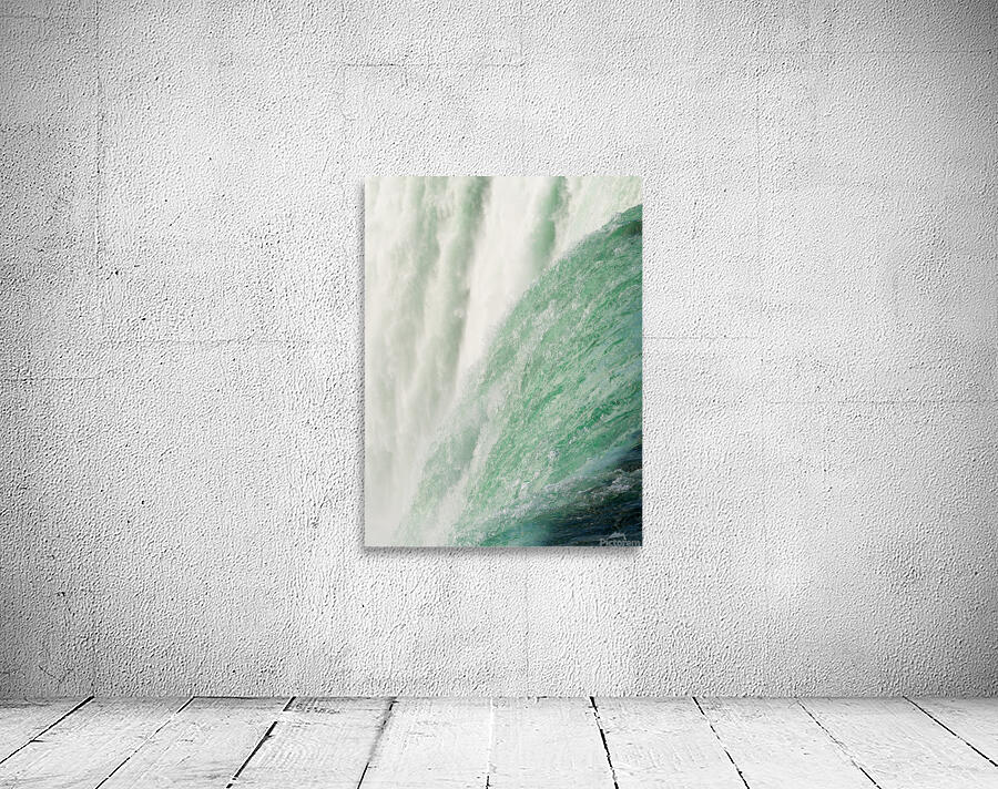 Detail of Canadian Horseshoe Falls at Niagara Wall Preview