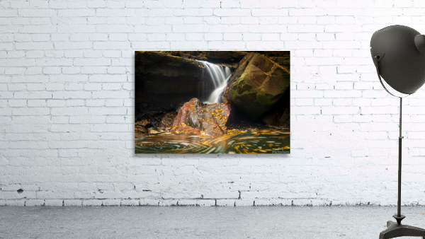 Waterfall on Deckers Creek near Masontown Wall Preview