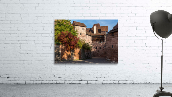 Kaiserburg Castle in Nuremberg Wall Preview