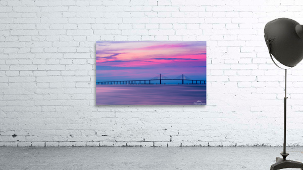 Sunshine Skyway Bridge at dawn Wall Preview