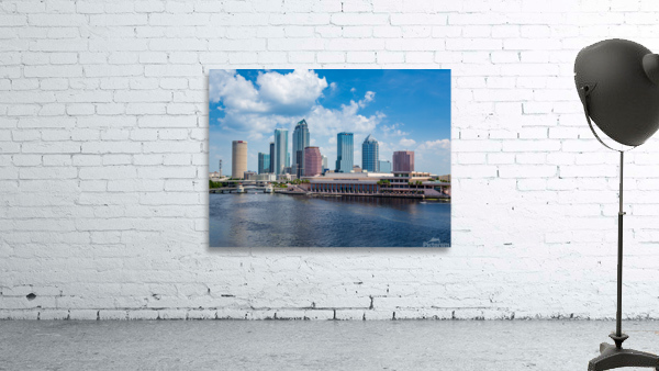City skyline of Tampa Florida during the day Wall Preview