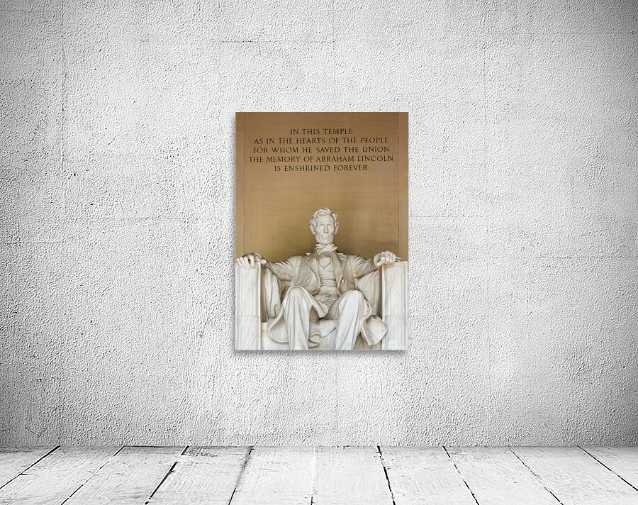 President Lincoln statue Wall Preview