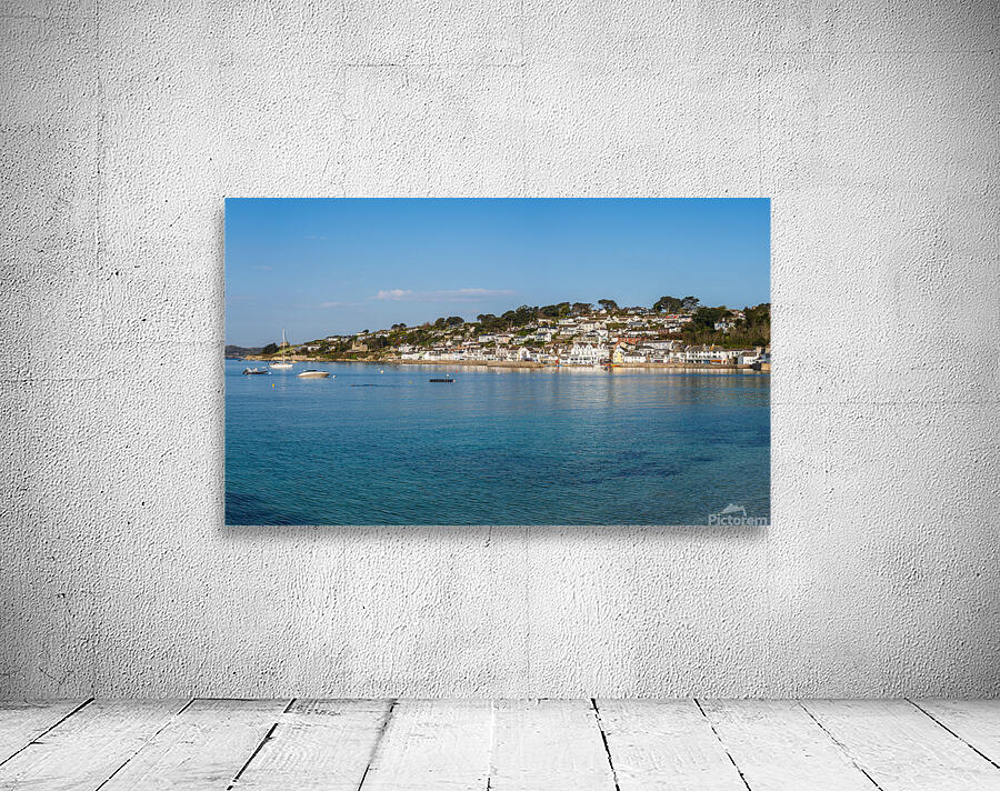 Seaside town of St Mawes in Cornwall Wall Preview