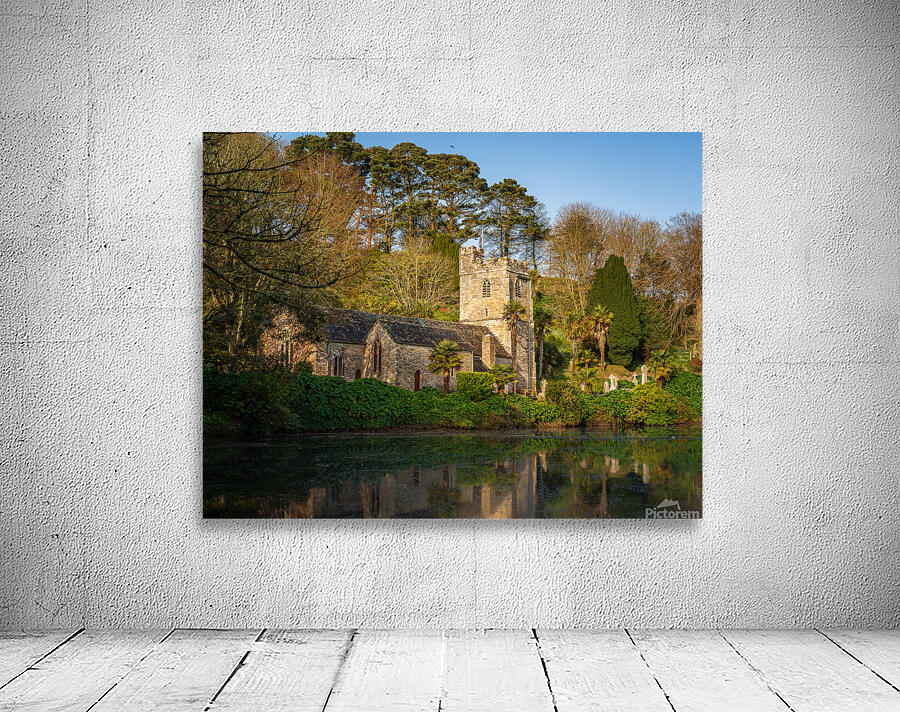 St Just in Roseland parish church in Cornwall UK Wall Preview