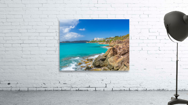 Beach scene St Thomas USVI Wall Preview