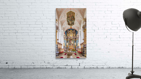 Interior Parish Church Gerlachsheim Germany Wall Preview