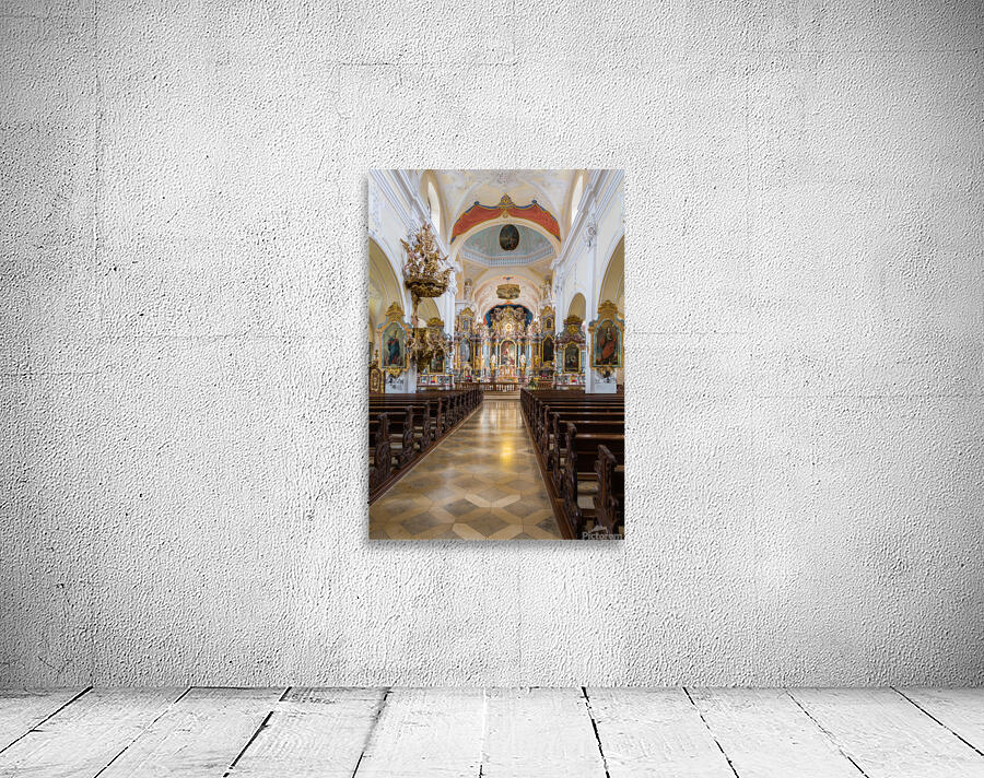 Interior Parish Church Gerlachsheim Germany Wall Preview