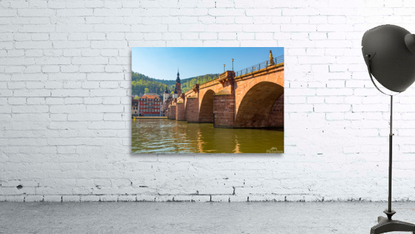 Old bridge into town of Heidelberg Germany Wall Preview