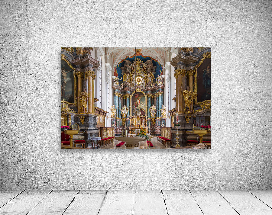Interior Parish Church Gerlachsheim Germany Wall Preview