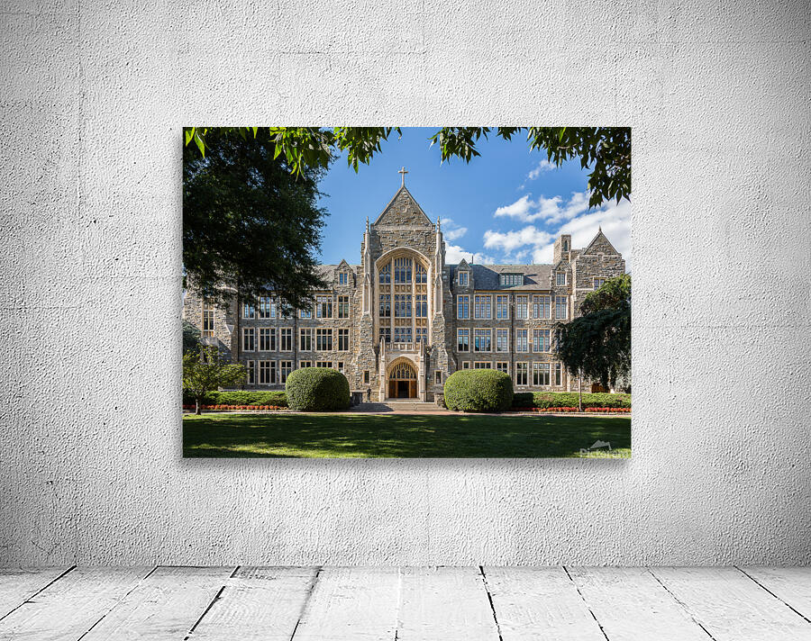 White Gravenor hall Georgetown University DC Wall Preview