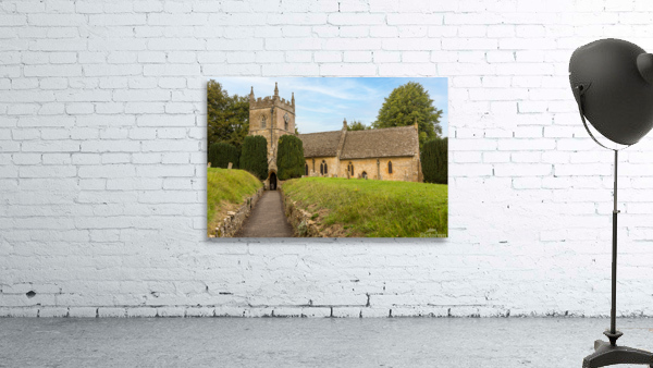 Old Church in Cotswold district of England Wall Preview