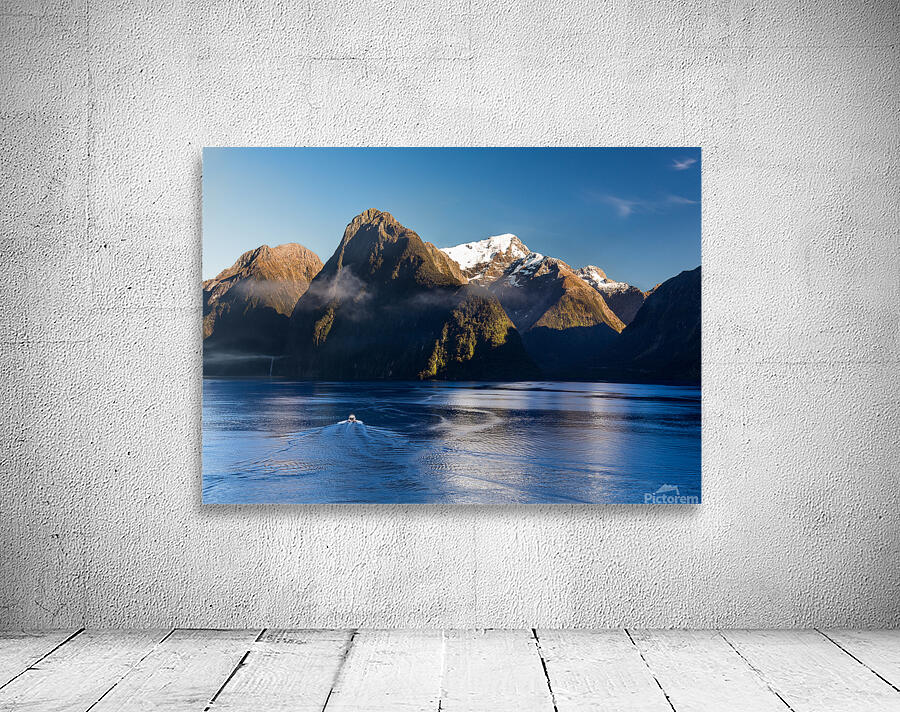 Fjord of Milford Sound in New Zealand Wall Preview
