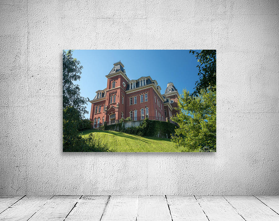 Woodburn Hall at WVU in Morgantown WV Wall Preview