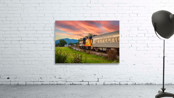 Potomac Eagle train in the evening Wall Preview