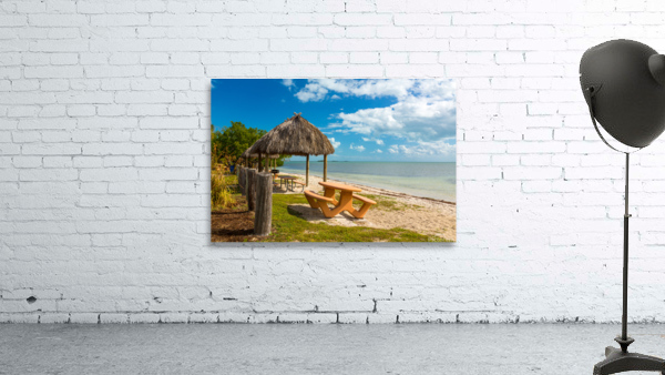 Florida Keys seven mile bridge rest area Wall Preview