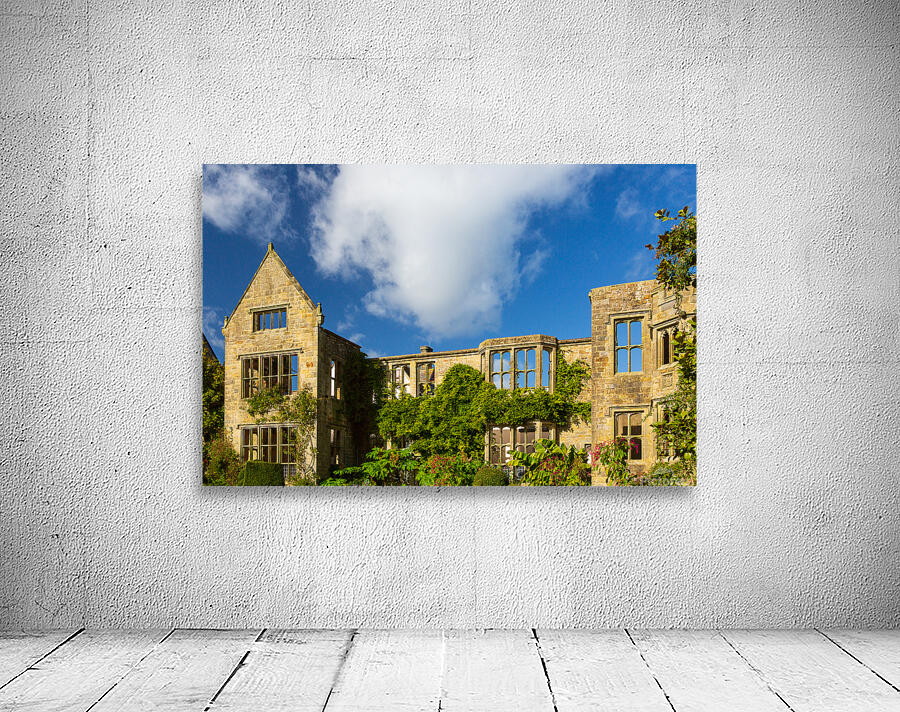 Abandoned historic British building with no roof Wall Preview