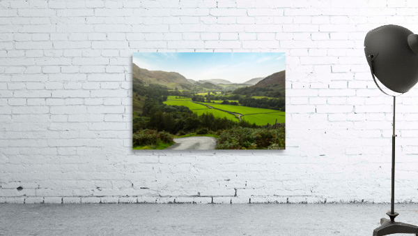 View toward Eskdale from HardKnott Pass Wall Preview