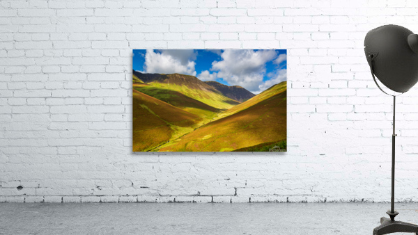 Newlands Pass in Lake District in England Wall Preview