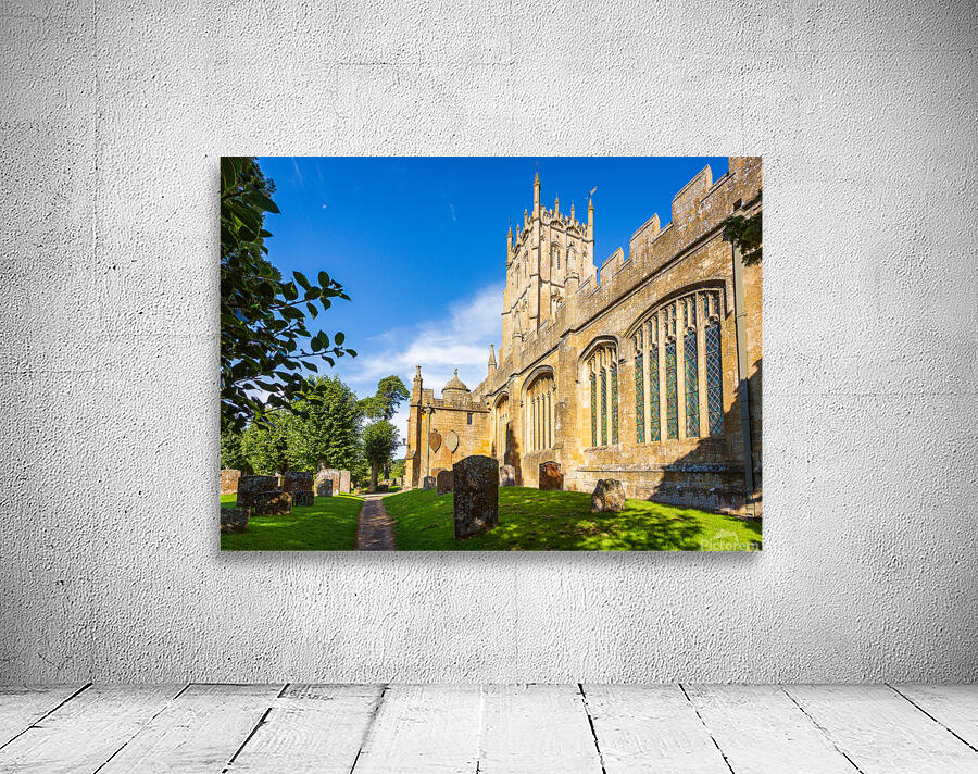 Church and graveyard in Chipping Campden Wall Preview