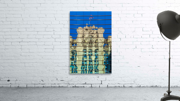 Reflection of Chicago Tribune Tower Wall Preview