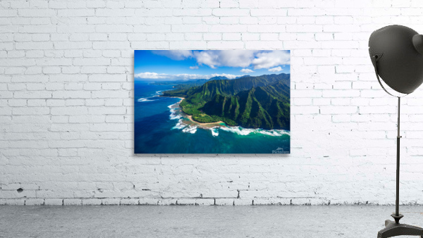 Garden Island of Kauai and Kee Beach Wall Preview