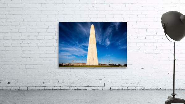 Wide angle view of Washington Monument by Steve Heap