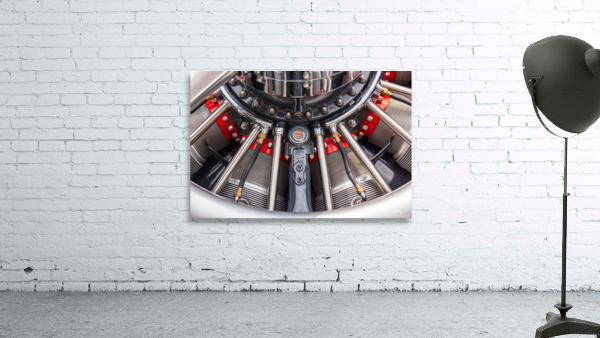 American AT-6 Texan engine Wall Preview