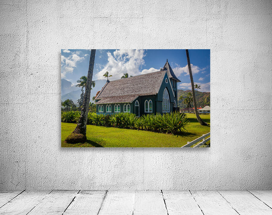Mission Church in Hanalei Kauai Wall Preview