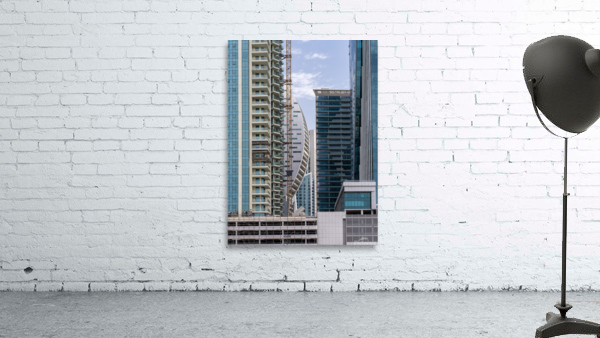 Detail of different designs on apartments in Business Bay Dubai Wall Preview