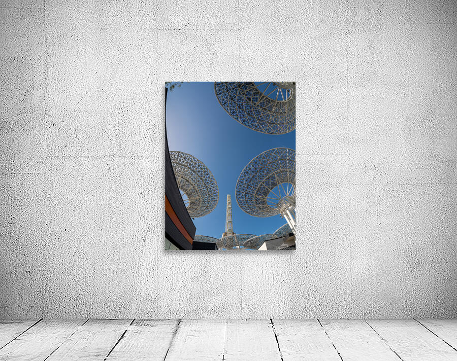 Ain Dubai observation wheel on Bluewaters Island in Jumeirah Wall Preview