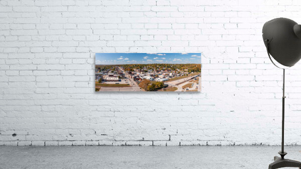 Townscape of Hannibal in Missouri  home of Mark Twain Wall Preview