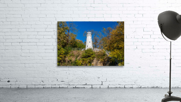 Mark Twain memorial lighthouse in Hannibal Missouri Wall Preview