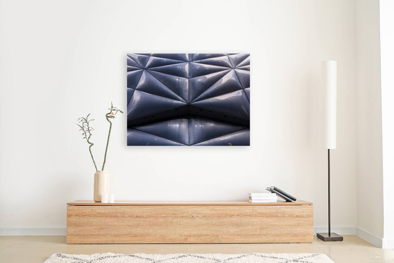 Unique pillowed retractable shell over the Shed in Hudson Yards  Reproduction