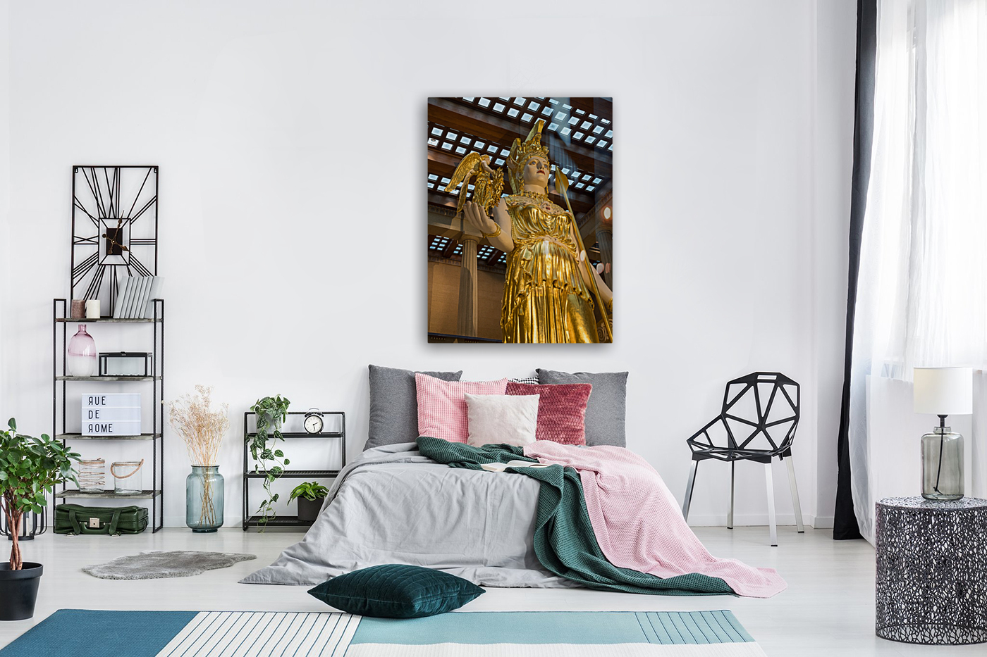 Statue of Athena in Nashville Parthenon Reproduction