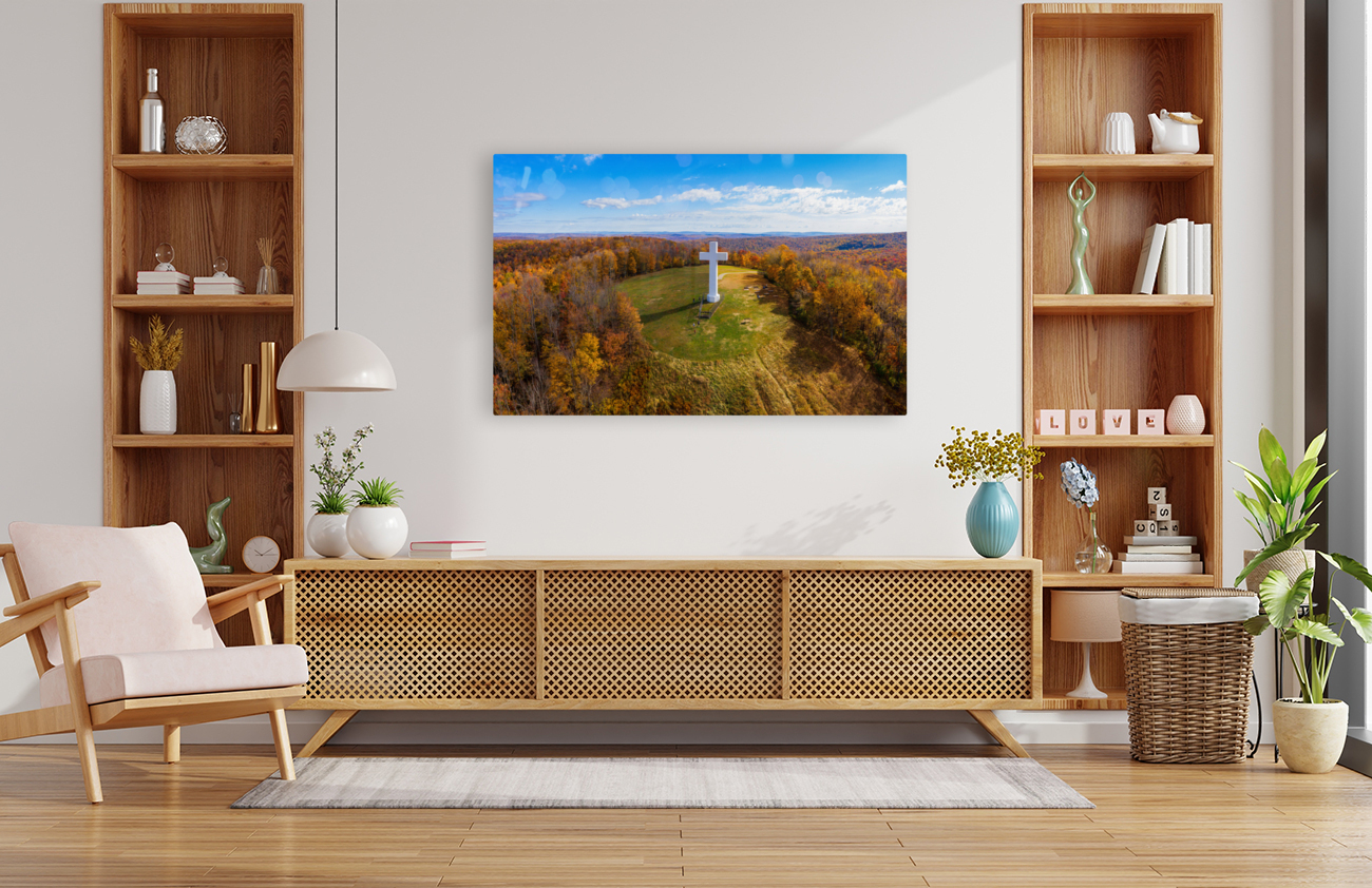 Great Cross of Christ in Jumonville near Uniontown Pennsylvania Reproduction